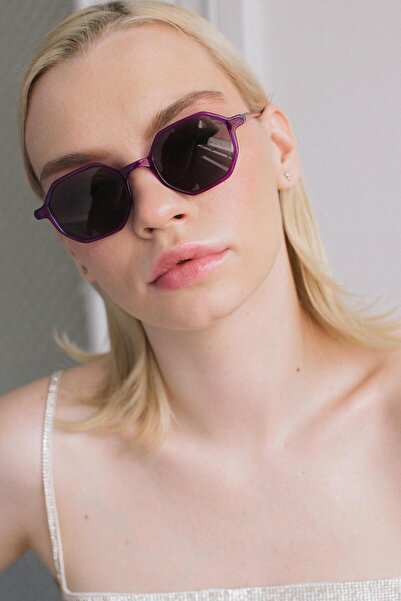 Bilge Karga ليام النظارات الشمسية - الأرجواني جيزل والأسود