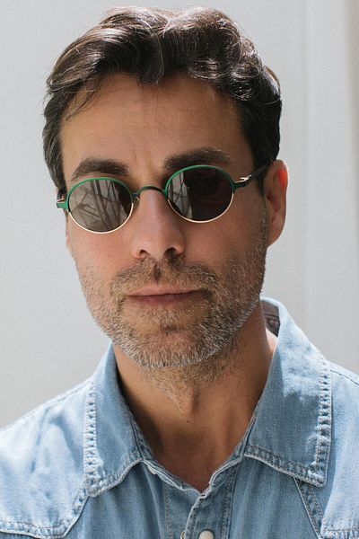 Bilge Karga Men's Sunglasses - Pheasant Gold Green