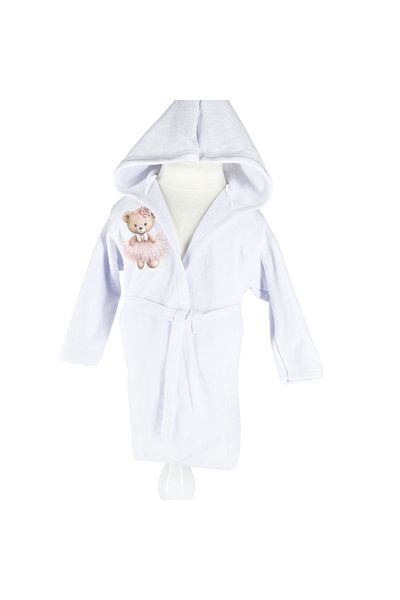 Inovius Trusou Prima Baita, Personalizat cu Mesaj - "Prima Baita cu Nasii" Ursulet Rochita Roz - TPB44