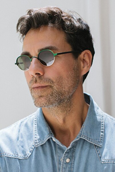 Bilge Karga Men's Sunglasses - Pheasant Gold Green