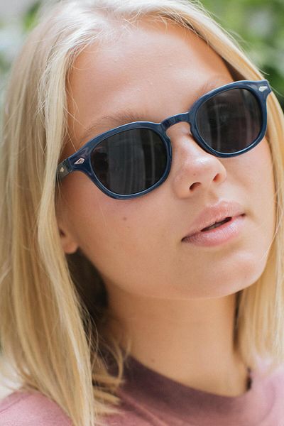 Bilge Karga Ryan Indigo Black Sunglasses