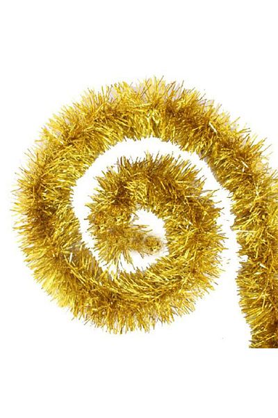 Pandoli Ornament Decorativ Partidolu 6 Cm Culoare Galben Sclipici 2 Metri