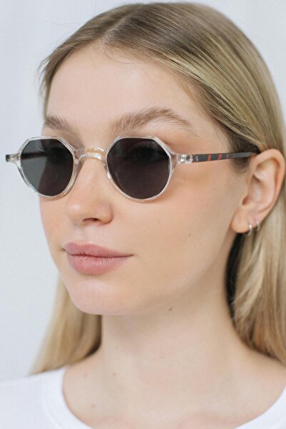 Bilge Karga نظارة شمسية باولا باللون الأخضر الشفاف