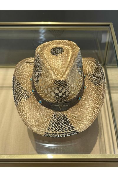 LAGRANZE Women's Premium Bohemian Cowboy Hat