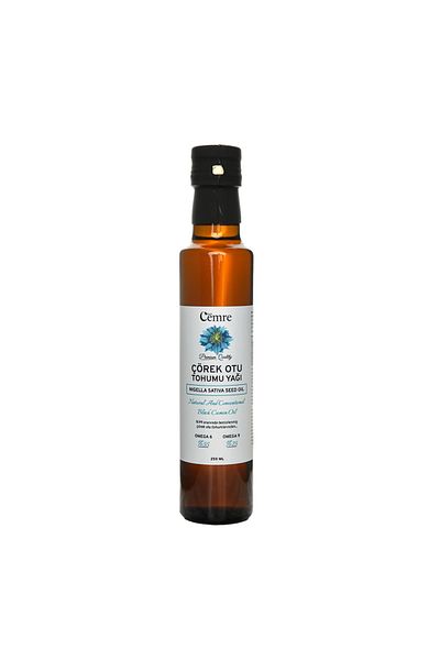 Awe Laboratories 250 ml Black Cumin Oil - Cold Pressed, Moisturizing and Nourishing Skin/Hair Care