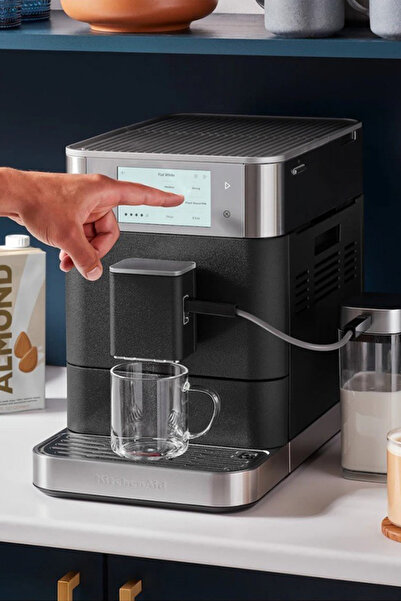 Kitchenaid Kf8 5Kes8558Ebk Fully Automatic Espresso Machine – Cast Iron Black