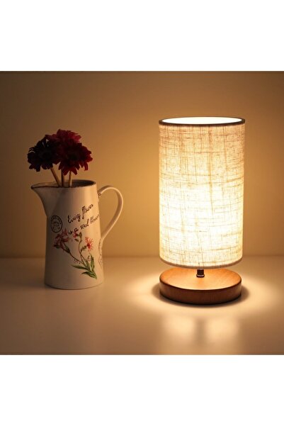 HOMİNG Cylindrical Design Set of 2 Fabric Lampshade