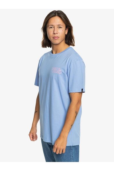 Quiksilver Shadow Knock Eqyzt07665-34051 Men's Blue T-Shirt
