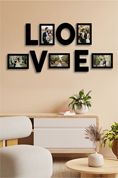 home trend değer verdiklerinize Love Yazılı Resim Çerçevesi