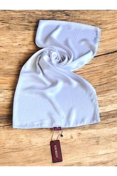 KROREN Jan Jan șal de culoare uni albă 7301-259