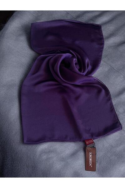 KROREN Şal de culoare uni Jan Jan Plum 7301-82