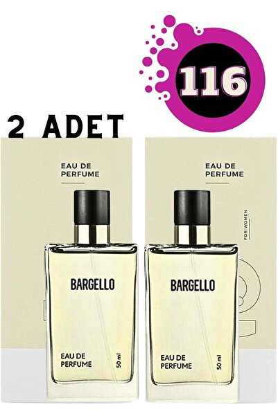 Bargello 116 Edp Floral 50 ml Kadın Parfüm 2 Adet
