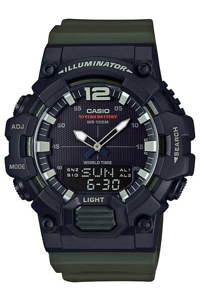 Casio Khaki Color Guaranteed Analog Digital Men's Wrist Watch