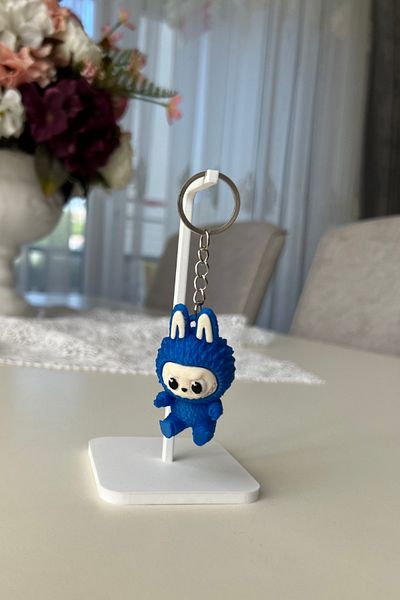 lina hobby Labubu Character Figure Keychain - Cute and Colorful Bag Ornament (5.5 X 3.2 cm) - Special Gift