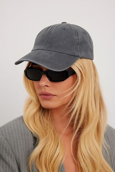 Goldmine Unisex Washable Vintage Basic Καπέλο Γκρι