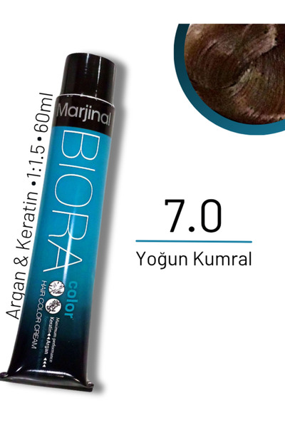 Marjinal Biora Saç Boyası - 7.0 Yoğun Kumral