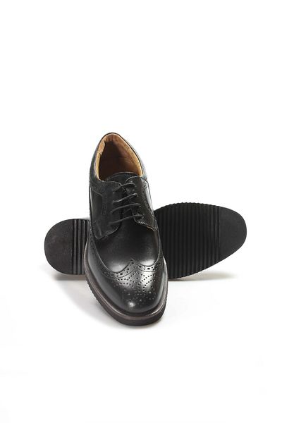 Ayakkabıhane Piele autentică în interior și exterior Pantofi oxford negri pentru bărbați Ah080951314156 1