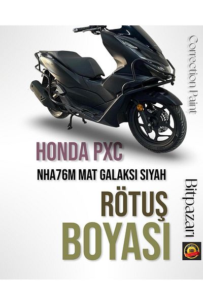 Flea Market Honda Pcx Nha76M Mat Galaxy Black - Professional Scratch Remover Touch-Up Paint 20ml.