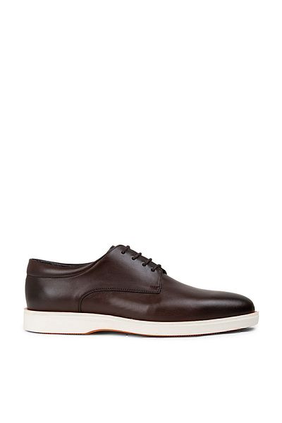 Deery Genuine Leather Brown Men's Casual Shoes