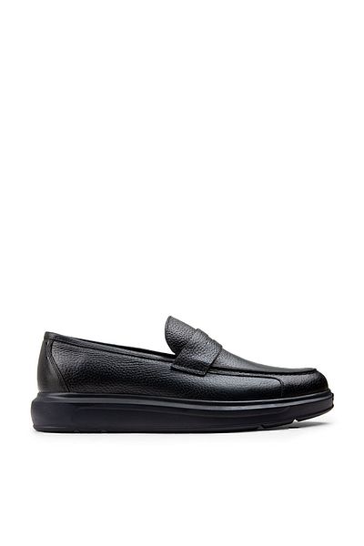 Deery Ανδρικό Loafer Comfort από γνήσιο δέρμα σκούρο Navy Blue