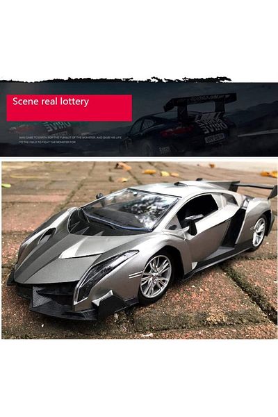 Generic High Quality Remote Controlled Toy Car For Children Black Color Famous Luxury Car Model