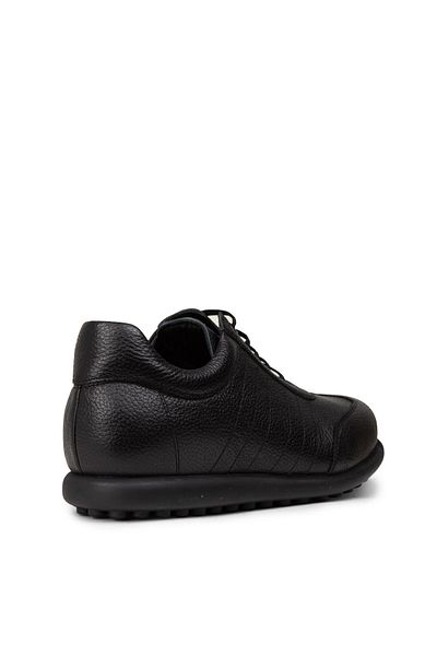 Deery Men's Genuine Leather Black Casual Shoes