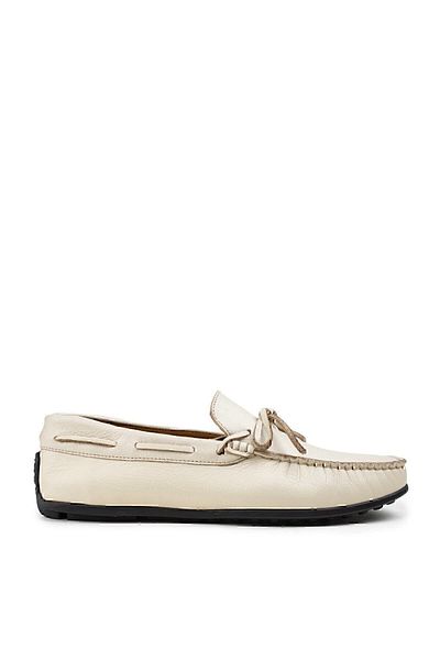 Deery Ανδρικό Loafer από γνήσιο δέρμα μπεζ χρώματος
