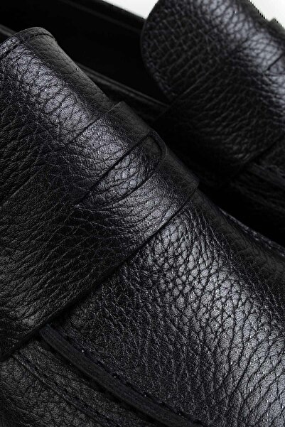 Deery Ανδρικά μαύρα παπούτσια Loafer Comfort