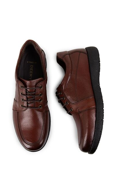 Deery Genuine Leather Copper Color Men's Casual Shoes