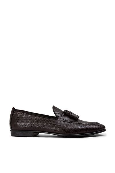 Deery Ανδρικό Loafer από γνήσιο δέρμα Claret Red Tassel