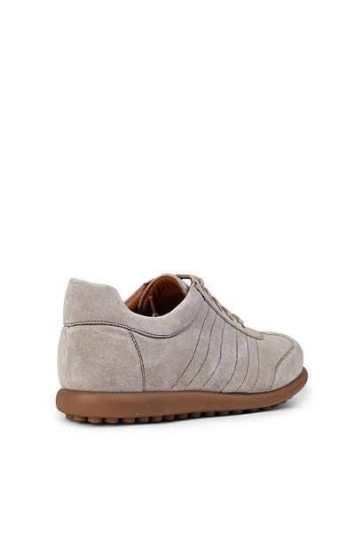 Deery Men's Genuine Suede Gray Casual Shoes