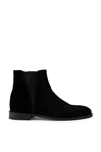 Deery Γνήσιες Suede Μαύρες Κλασικές Ανδρικές Μπότες