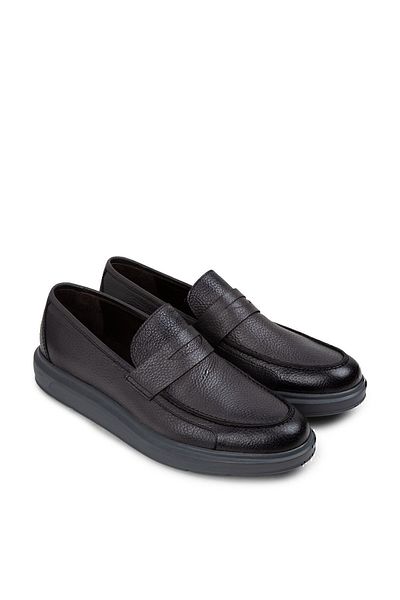 Deery Ανδρικά παπούτσια Comfort Loafer από γνήσιο δέρμα σε γκρι χρώμα