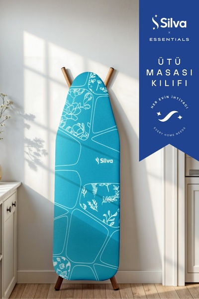 Silva Ütü Masası Bezi Turkuaz (50*140 cm)