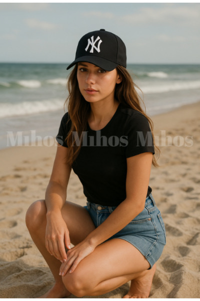 Mihos Ny Newyork Model Siyah Şapka 1 Adet