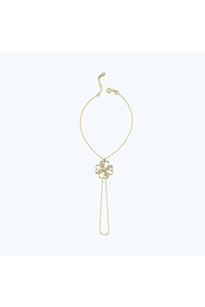 Altınbaş Altın Yonca Şahmeran Bileklik