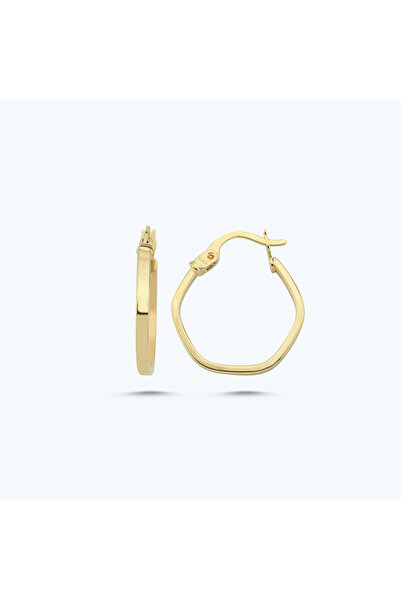 Altınbaş Altın Halka Küpe