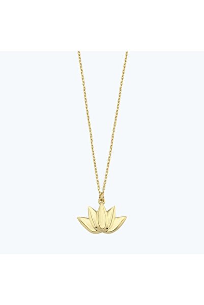Altınbaş Altın Lotus Kolye