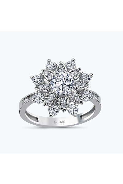 Altınbaş Altın Çiçek Yüzük