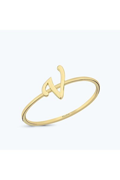 Altınbaş Altın V Harfli Yüzük