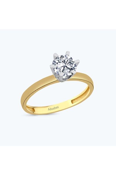 Altınbaş Altın Tektaş Yüzük