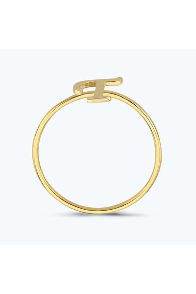 Altınbaş Altın T Harfli Yüzük