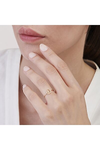 Altınbaş Altın D Harfi Yüzük