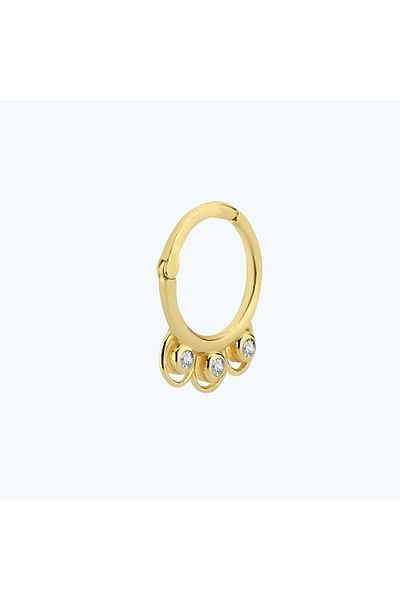 Altınbaş Gold Helix Piercing