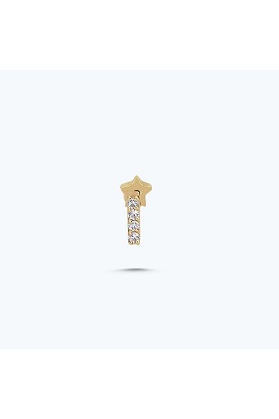 Altınbaş Gold Tragus Piercing