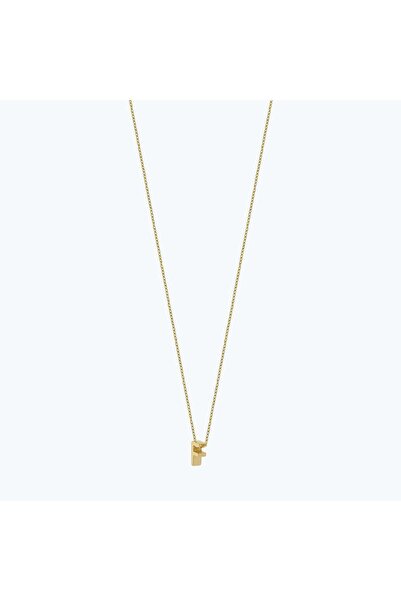 Altınbaş Altın F Harfi Kolye