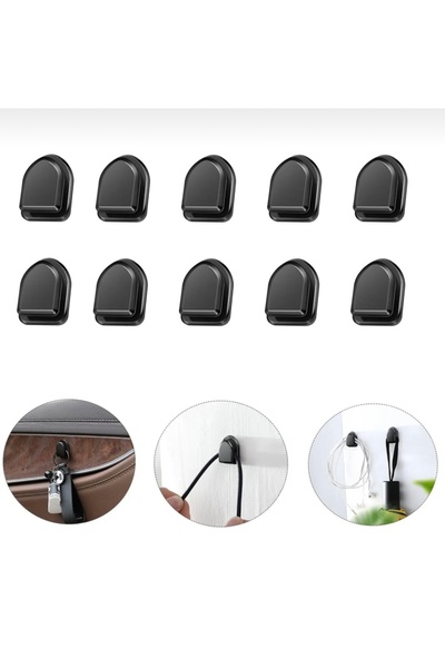 btm home 4 قطع من الأشرطة اللاصقة ذاتية اللصق |   جهاز لا يحتاج إلى براغي للح...