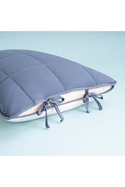 OTHELLO Зручний одномісний набір подушки та ковдри 170x230 см Денім - Серія Egeo Life