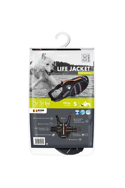 M-PETS Life Jacket Life Vest for Dogs (S)