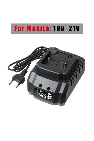 Choice Eu Black Battery Charger Replacement For Makita Model 18v 21v Li-ion Bl1415 Bl1420 Bl1815 Bl1830 Bl1